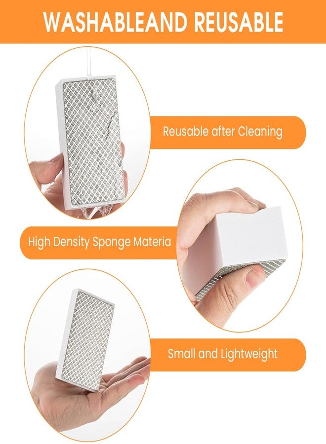 Serplex® Reusable Diamond Hand Polishing Sanding Block, 60 Grit, Wet & Dry Use, Foam Grip, 90x55x30mm, For Granite, Marble, Concrete, Stone, Tile, Metal, Medium-Coarse Pad For Quick Surface Prep - Image 5